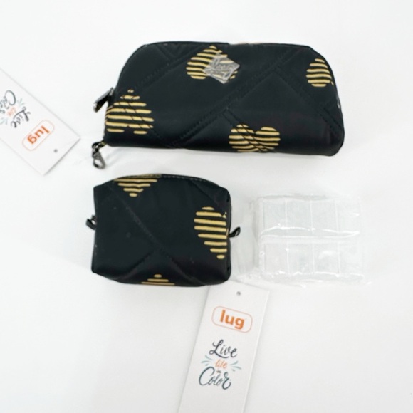 NWT Lug Bobsled XL Eyeglass Case & Choo Choo Mini Pill Box Set - Picture 5 of 5